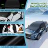 Car Windshield Cover For Ice And Snow - Universal Windshield Snow Cover With Side Window And Rearview Mirror Protector, Durable Magnetic Winter Frost