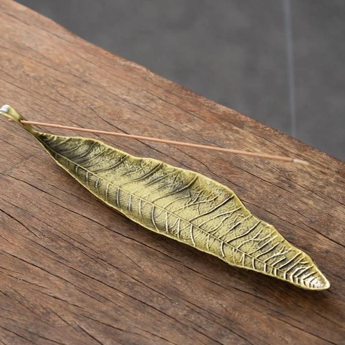 Long Leaf Incense Burner Support Rod Incense Ash Collector Incense Yoga Meditation Room Aromatherapy Burner Accessories