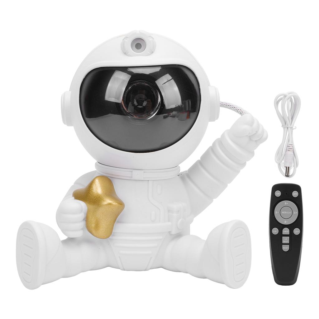 Astronaut Light Projector with Nebula 8 Modes 360 Degree Adjustment Remote Control Astronaut Star Pr