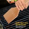1Pcs BBQ Grill Barbecue Cleaning Brush Wooden Shovel Brush Scraper Multifunctional Grill Net Oven Baking Tray Outdoor Tableware
