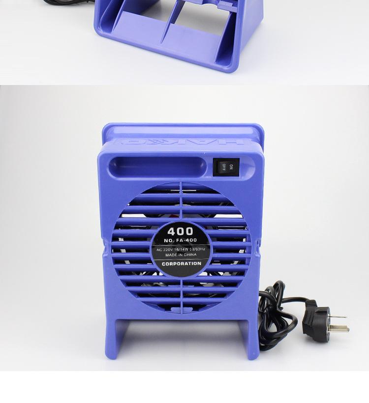 Soldering Iron FA-400 Fume Extractor Fan - Smoke Filter Exhaust for Industrial Use