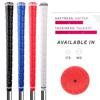 Wrap Golf Grip TPE Material Standard/Midsize Golf Club Grips Black