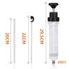 200/500/1500cc Oil Syringe Pump Oil Change Syringe Liquid Hand Oil Extractor Pump Automobile Fuel Transfer Brake Fluid Engine