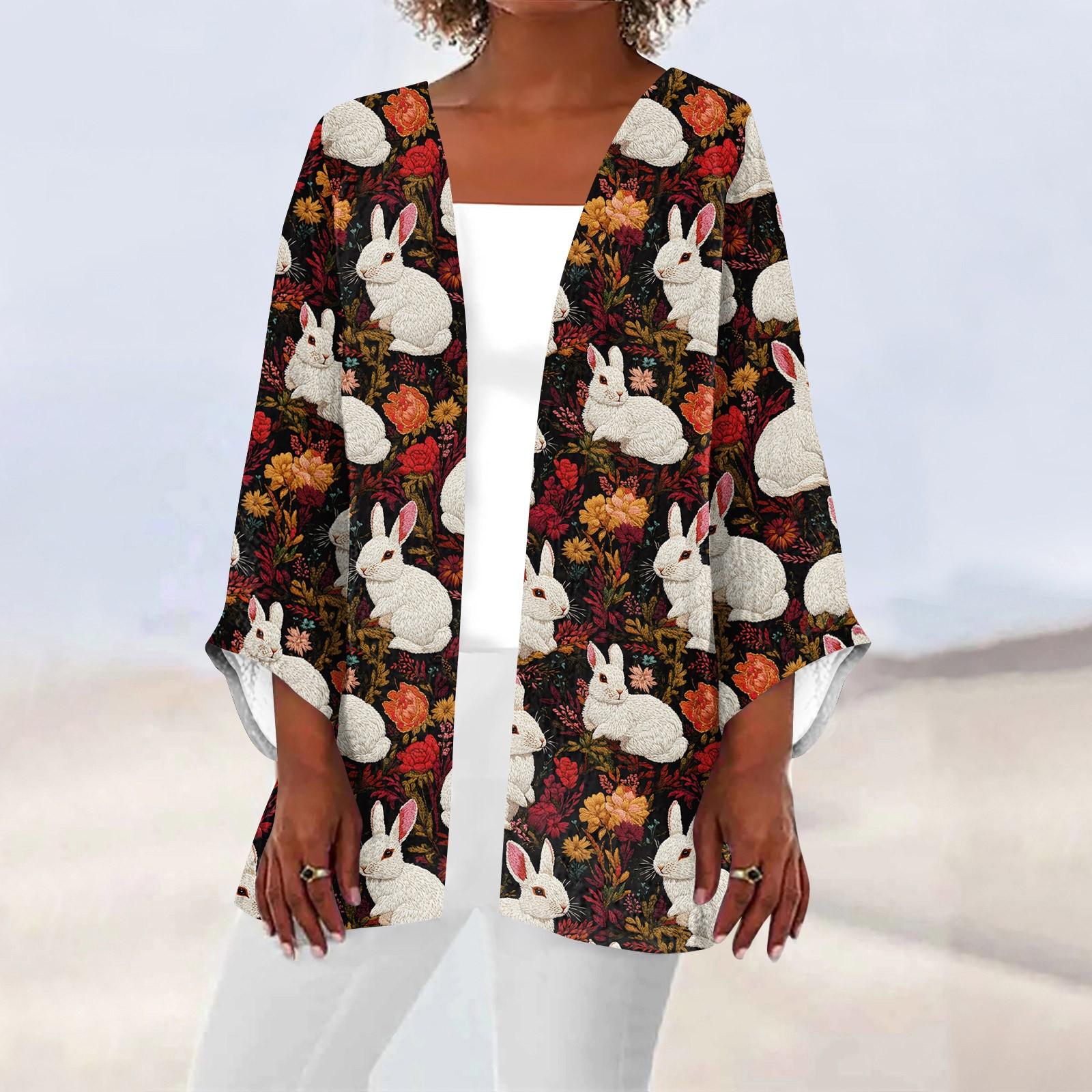 

Женская повседневная и модная легкая куртка средней длины с принтом, кардиган, кардиган XXXL винный