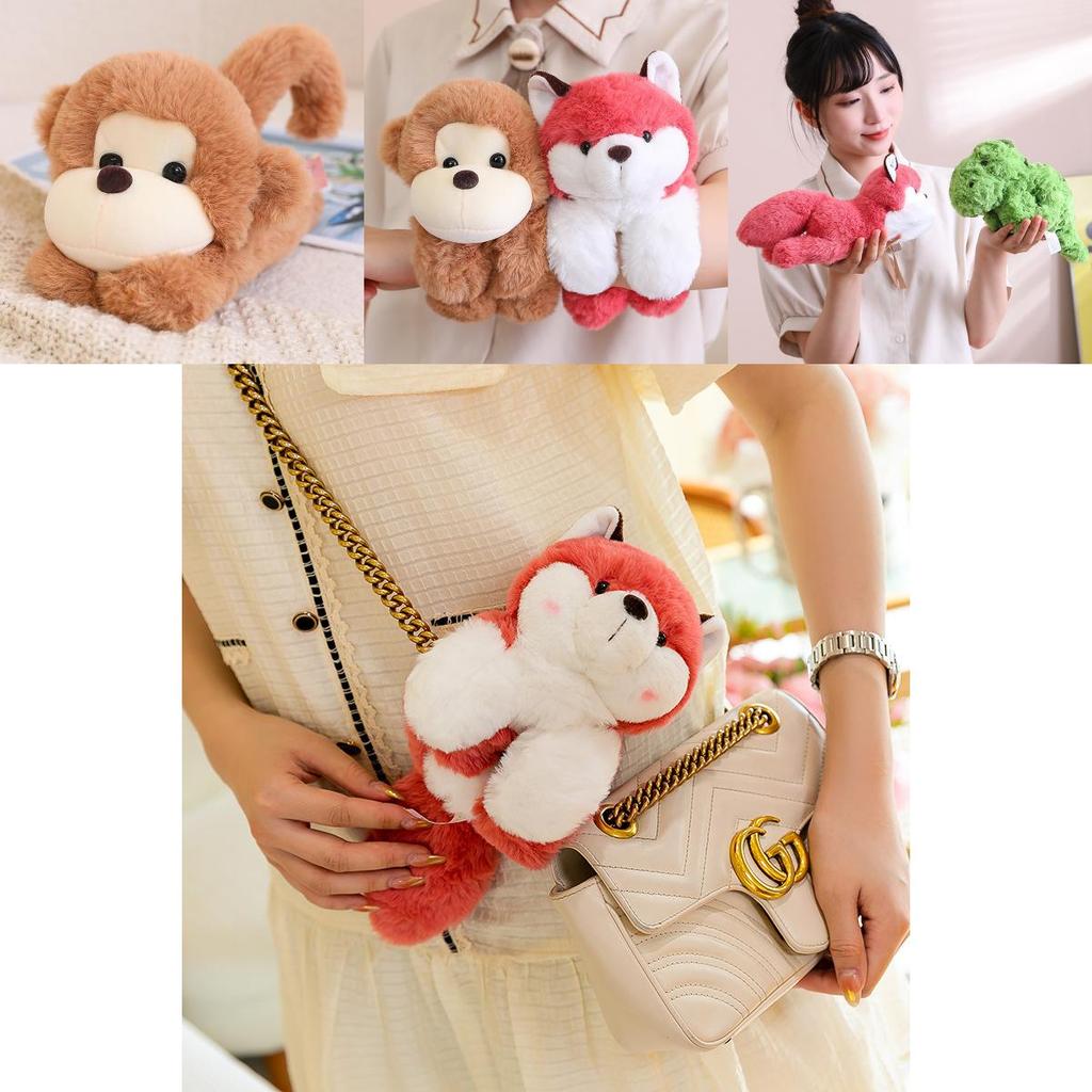 Cute Animal Clap Bracelet Plush Toy Wristband For Children 67 Characters