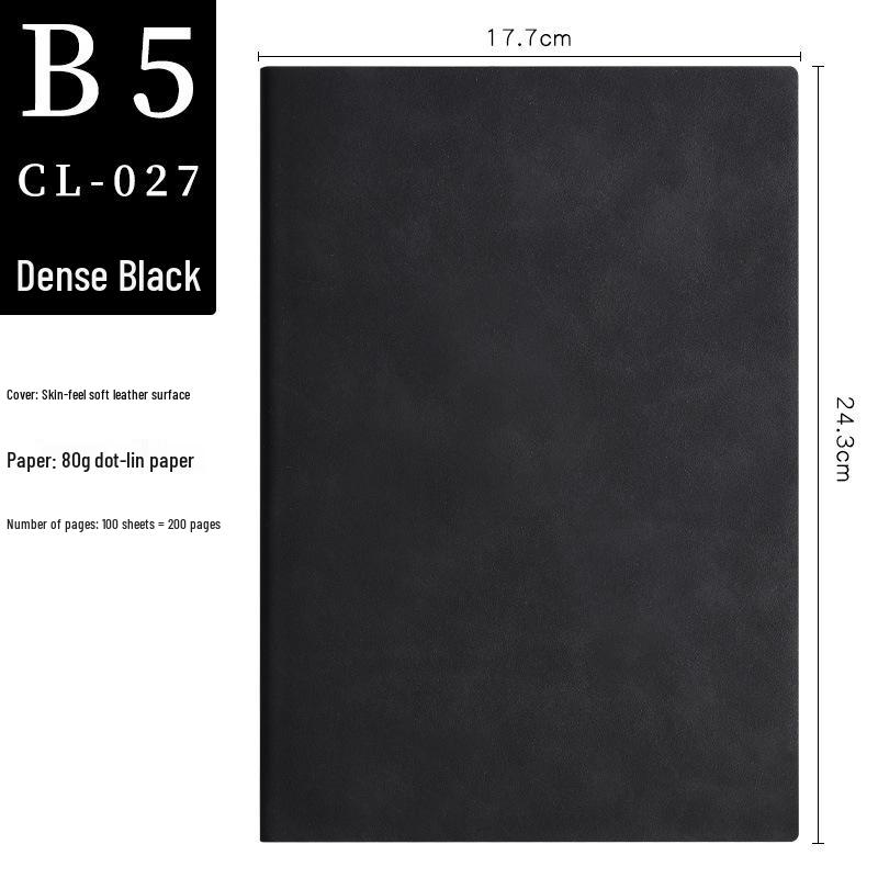 A5 Custom Logo Thickened B5 Diary with Buckle for Business Office
