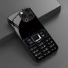 Retro Phone Button Pattern Tempered Glass Phone Case For Samsung Galaxy S26 S25 S24 S23 Ultra Plus FE Shockproof Cover