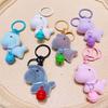 Flocking Year of the Horse Keychain Cartoon Pony Bag Charm Interesting Zodiac Pendant  Decoration