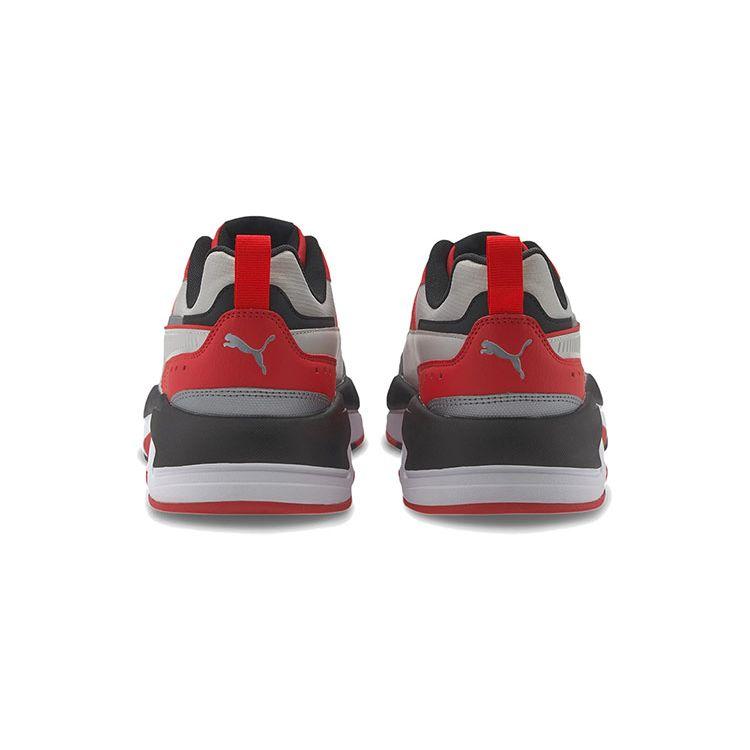 Puma X-Ray 2 Square Pack Fabric Synthetic Leather Round Toe Lace-Up Shock Absorbing Wear-Resistant Low-Top Casual Shoes Unisex Sneaker 374121-01