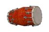 Traditional Wooden Dholak with Om & Swastik Carved Design – Nut & Bolt Tuning | Handcrafted Indian Musical Instrument