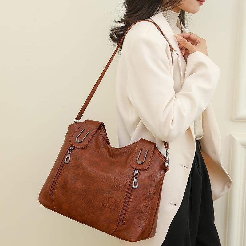 Hochwertige Leder Luxus Handtaschen Frauen Taschen Designer Multifunktions Schulter Taschen Für Frauen Reise Umhängetasche