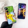 Jigglypuff P-Pikachus P-Pokemons Cover for Apple iPhone 16 17 Air 14 15 Pro Max Plus 16+ 16E 14+ ProMax Casing Coque Case