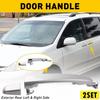 2Set For Toyota Sienna 2004-2010 Left Rear Right or Door Sliding Silver Handle V