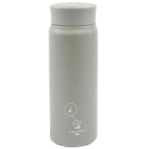 Onishi Ken Seihan PEANUTS SNOOPY Stainless Steel Bottle Gray PD-2911
