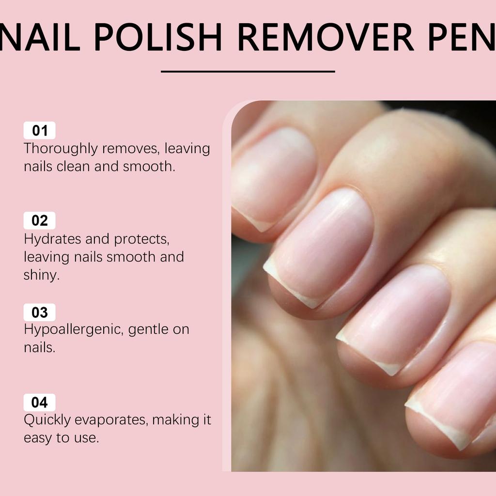The Nail Polish Remover Is Gentle And Does No Harm To The Nails. The Pusher For Removing The Base Glue Is Odorless,3ML