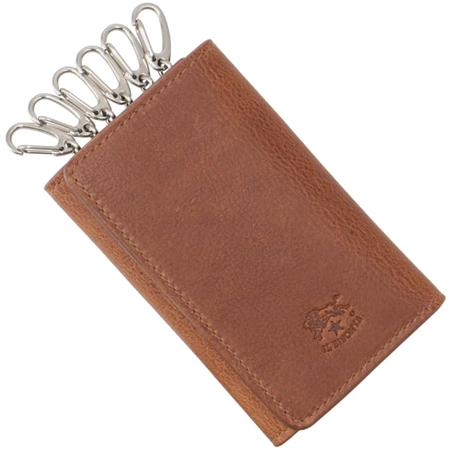 

Key Case VINTAGE COWHIDE 6 Key Case VACCHETTA VINTAGE [Il Bisonte] Men s SKH142-PO0001-BW221N [Item]