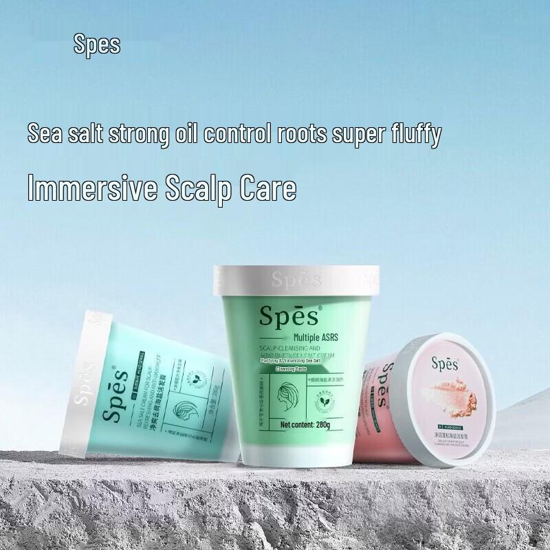 Spes Refreshing Anti-Dandruff Sea Salt Shampoo