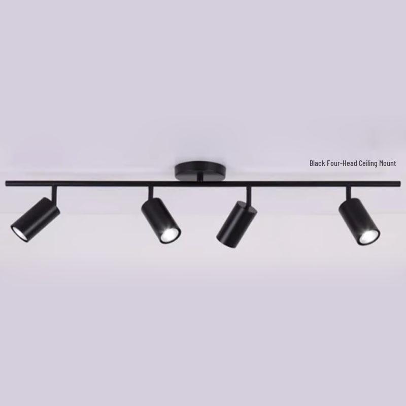 Modern Gold Multi-Head Spotlight Wall Lamp for Bars, Restaurants, and Cloakrooms