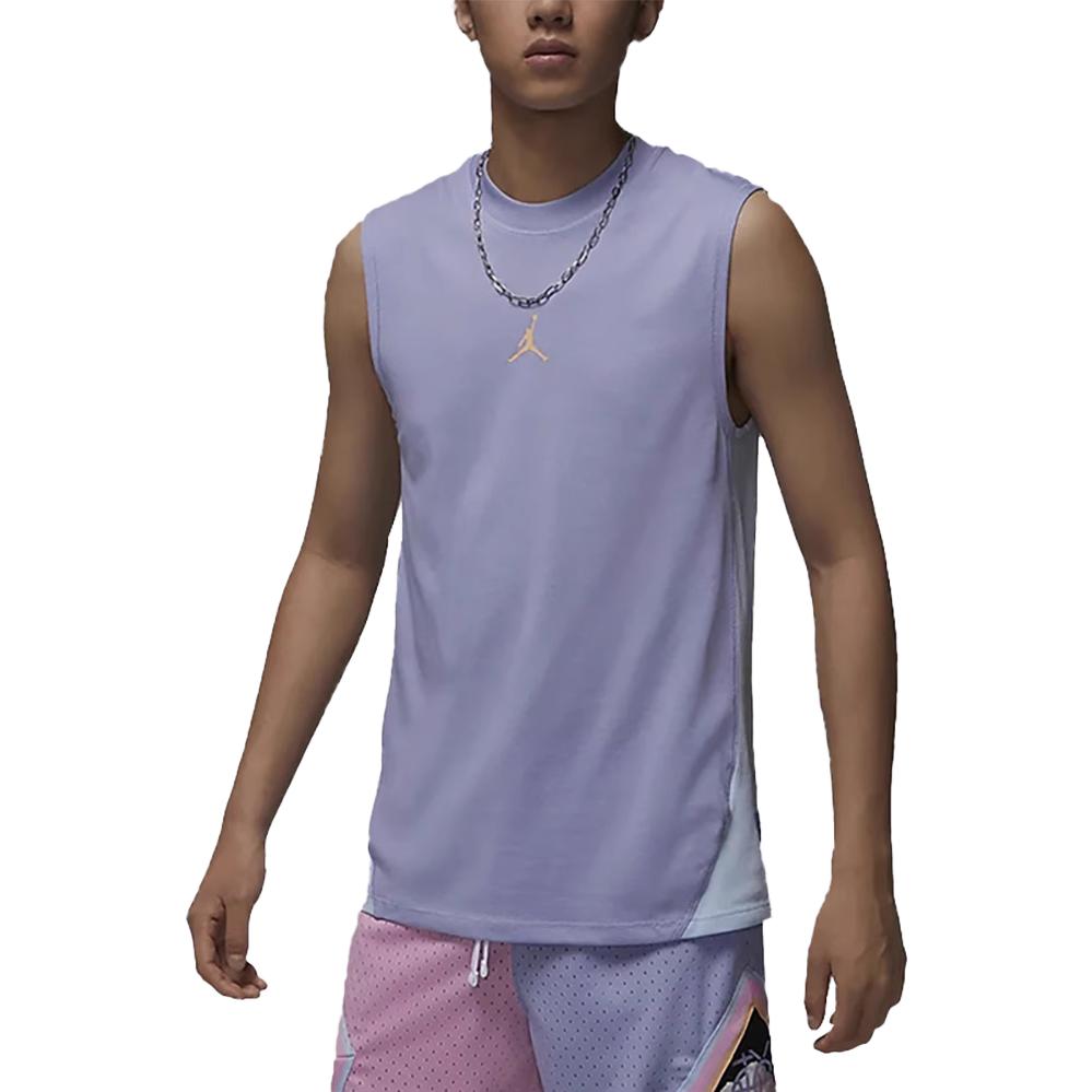 New Jordan T Shirt Men's Frosty Lilac FD6553-538