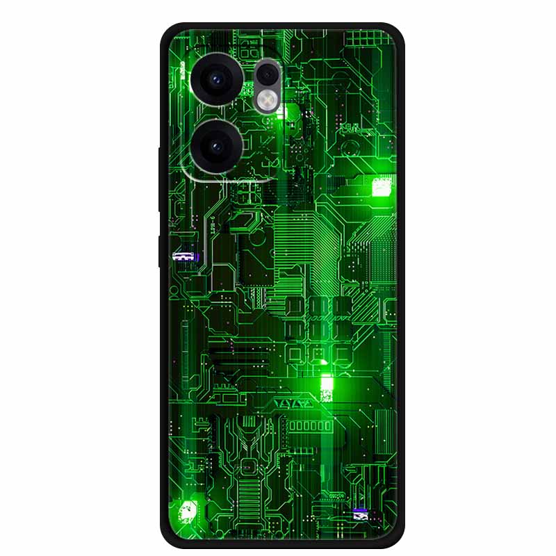 For OPPO Reno 14F 5G Phone Case Shockproof Black Silicone TPU Soft Back Cover Case For OPPO Reno 13F 4G 5G Case 13 F 14 F Coque