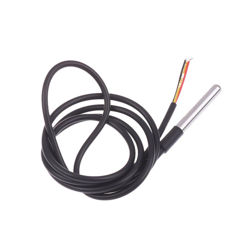 Ds18B20 Waterproof Encapsulated Stainless Steel Ds18B20 18B20 Temperature Sensor Temperature Probe Cable Length 1M For Ard