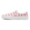 Vans נעלי סקייט קלאסיות מבד סליפ-און קז'ואל נמוכות יוניסקס סניקרס ורוד אפור משובץ VN000XG8B06