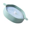 Silicone Popcorn Bucket with Handle Foldable Large Capacity Heat Resistant Microwave Popcorn Maker
