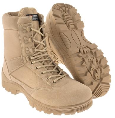 Mil Tec Tactical YKK Boots Fasten with a Zipper