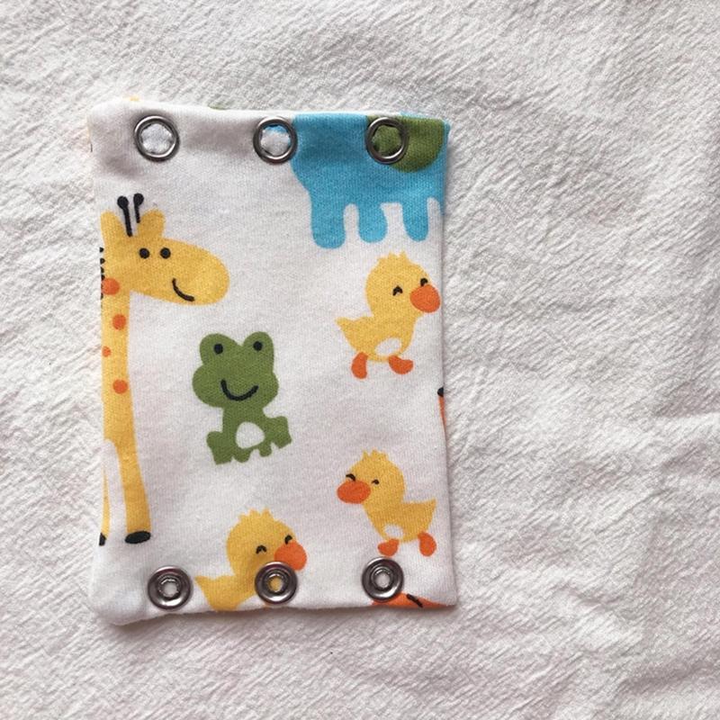 5 Peças Extensor de Roupa de Bebê Extensores de Algodão para Body Macacão de Fralda Alongar Estender Filme Parceiro de Macacão para Bebês Meninos Meninas