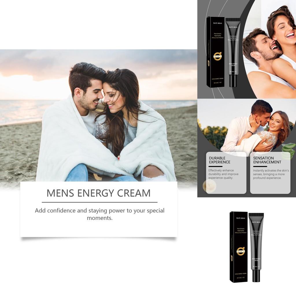 North Moon Men's Body Care Cream Gentle Moisturizing Hydrating Massage Lotion 30g