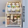 Pull-Out Cabinet Organizer Shelf Kitchen Sink Pantry Snacks Spices Storage Adjustable Multi-Layer Drawer Rack