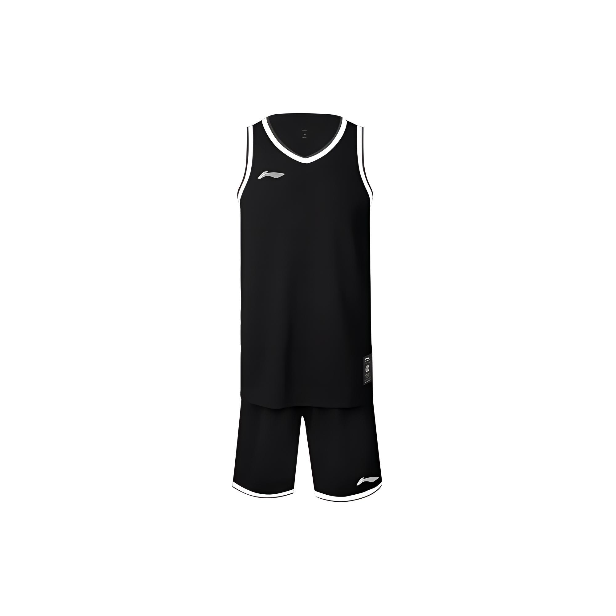 Li Ning Basketball Suit Men s Black YATT175-2 L