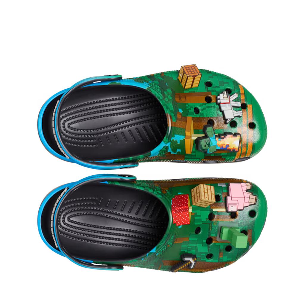 Minecraft x Crocs Classic Clog Dark Forest Unisex Tenisky Zelená Multi 210829-90H