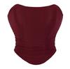 Black Mesh Breathable Elastic Tube Top - Sexy Chest Support