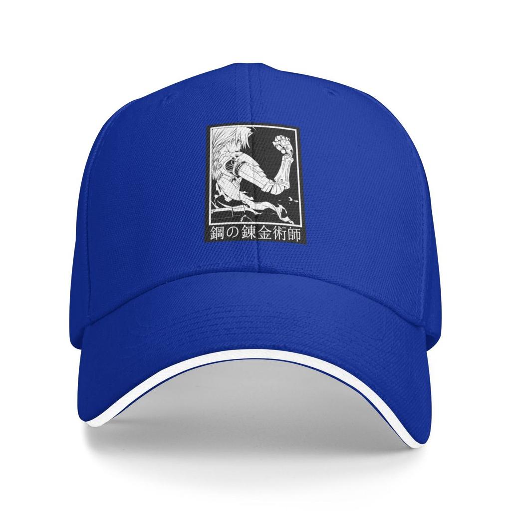Unisex Baseball Hats FULLMETAL ALCHEMIST Outdoor Streetwear Summer Sports Baseball Caps Hip Hop Cap Casquette