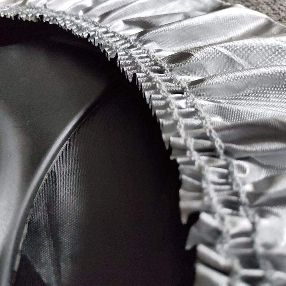 Lsuoehsn Car Steering Wheel Sunshade Side Window Shade Silver Coated Cloth Steering Wheel Cover Sun Protection Insulation