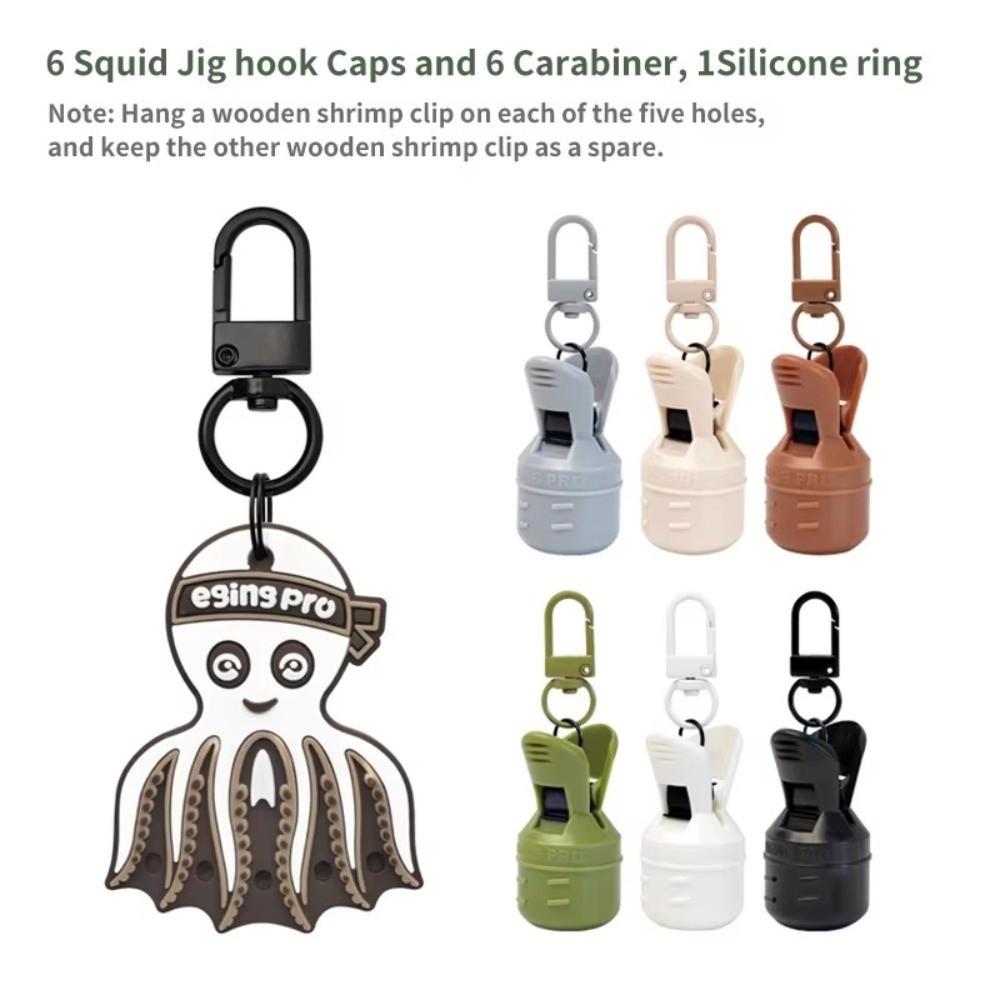 Protective Cover Squid Jig Bait Protector Cuttlefish Umbrella Lure Cap  Deep Sea Fishing