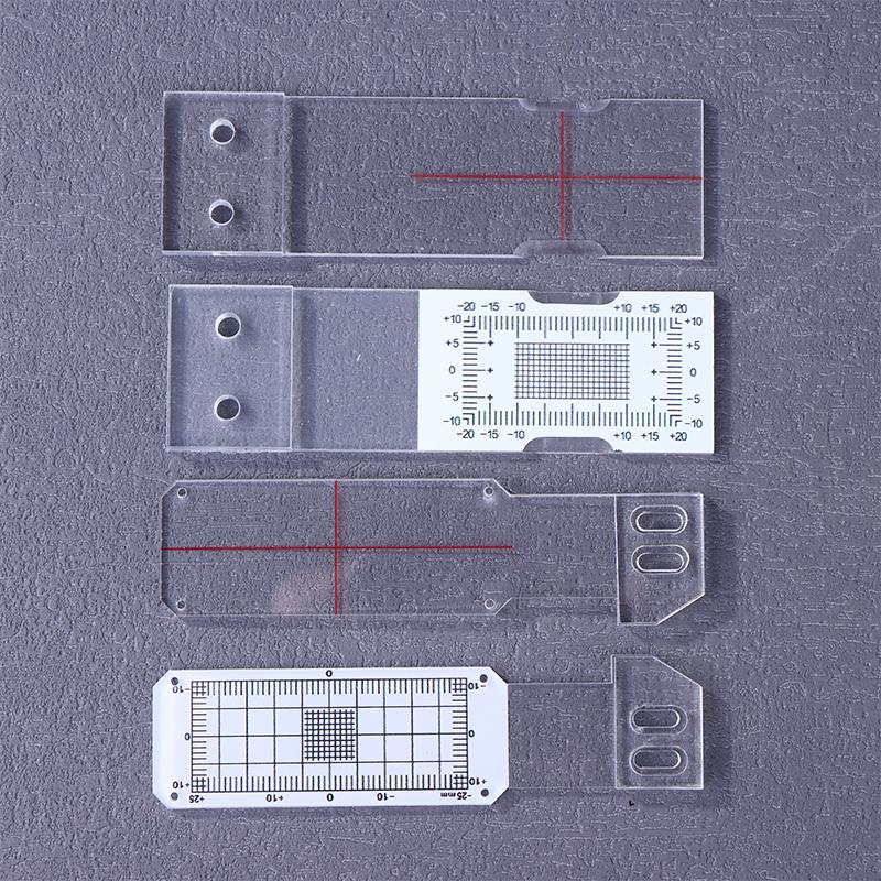 Clear Acrylic Crack Gauge Monitor Accurate Crack Monitoring Record Tool Crack Measuring Instrument For Monitoring Wall Cracks