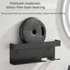 Wall Mounted Curling Iron Storage Rack No Drill Hair Tool Holder  Apartment Use
