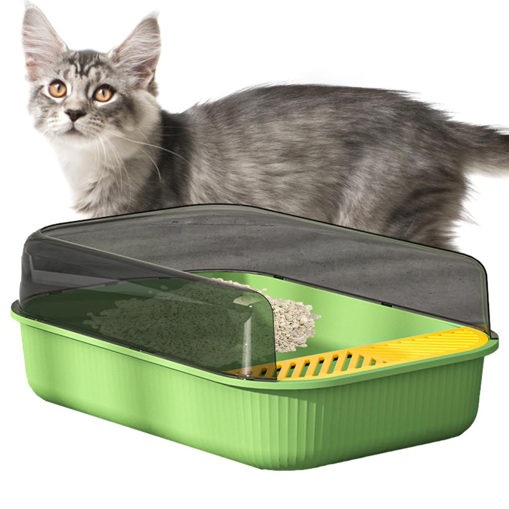 Cat Litter Toilet Semi-Enclosed Proof Cat Toilet Training Cats Pet Cats Clean Supplies