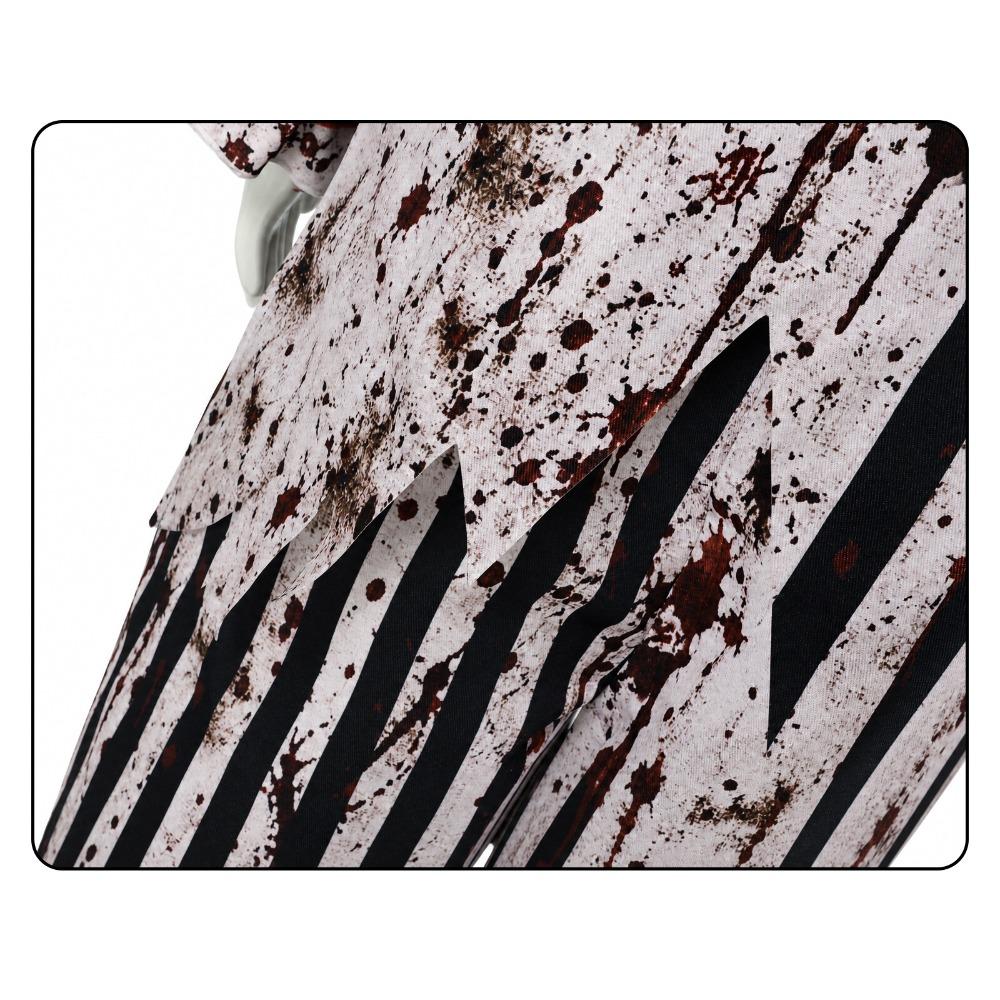 Original Dark Clown Cosplay Costume, Unisex Adult & Kids Halloween Stage Performance Outfit