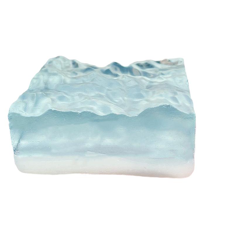 Сквиши-куб «Океан» Игрушка-антистресс Супермягкий Прозрачный липкий куб «Океан» Креативная сенсорная игрушка для бассейна