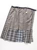 Rock Madras Check Crazy Skirt GRAU EINHEITSGRÖSSE 13270114803 [BEAMS BOY] Damen
