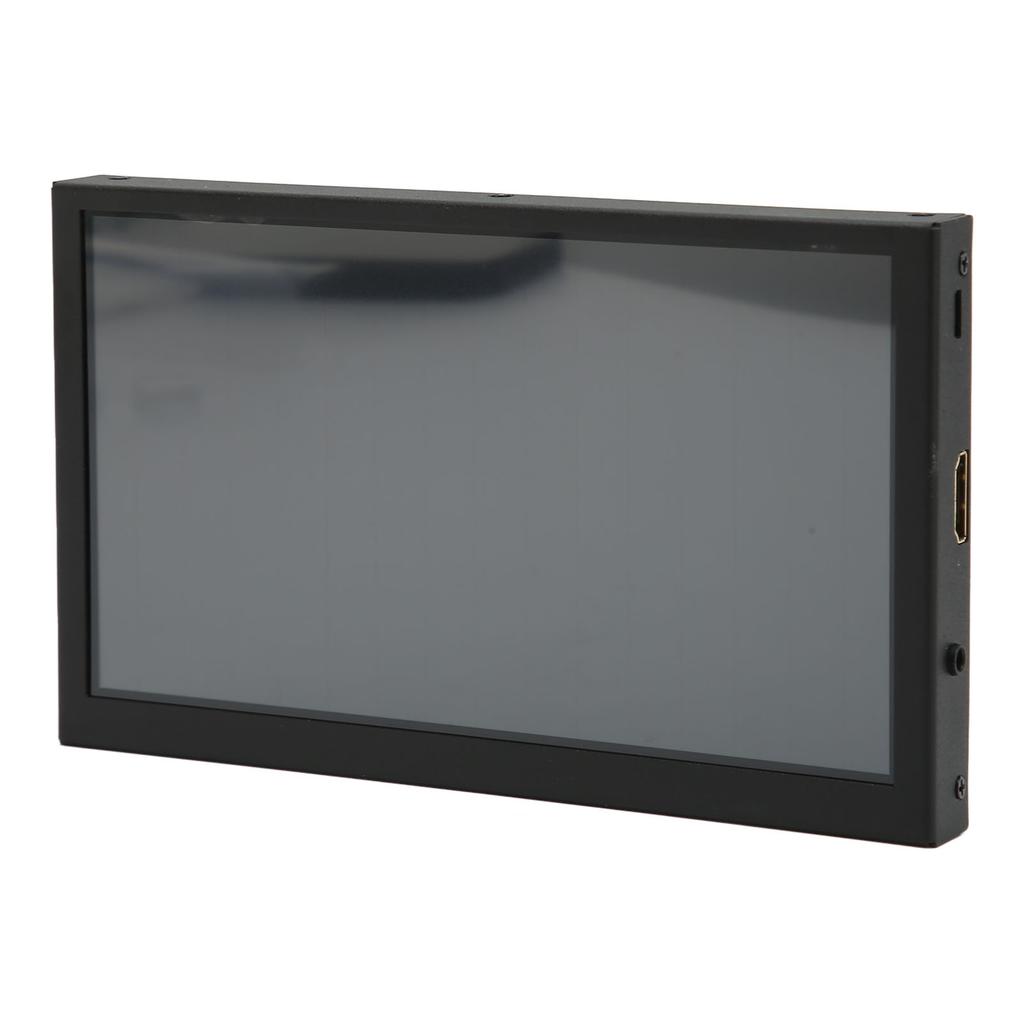 7 Inch Monitor IPS Touch Second Screen HD Multimedia Interface Portable Mini LCD Display with Dual Speakers Sound Jacks