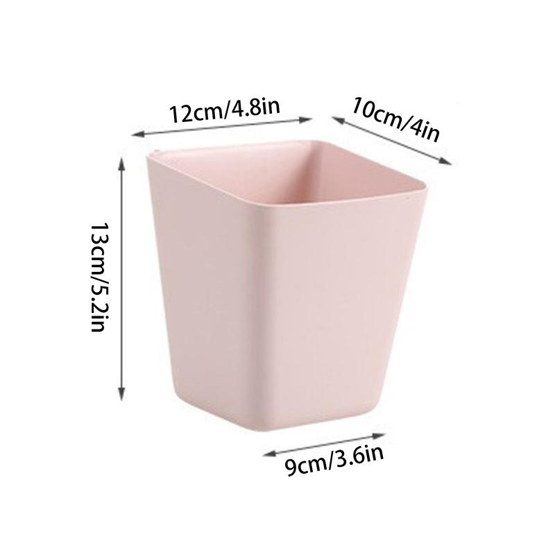 Plastic Hanging Cup Holders Hanging Cups For Rolling Cart Hanging Storage Bins Craft Supplies For Utility Cart Beauty Salon Trol