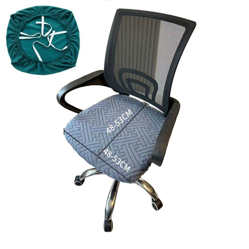 Verdickte Bürostuhlsitzbezüge Universelle Computerstuhlhülle für alle Jahreszeiten
