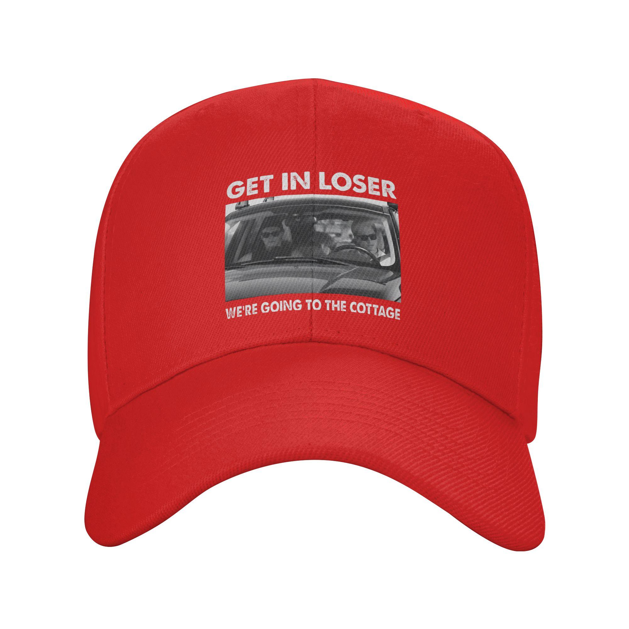 

Heated Rivalry Get In Loser Were Going To The Cottage Baseball Cap Men Trucker Hat Summer Trendy Hunting Camping Baseball Caps One Size