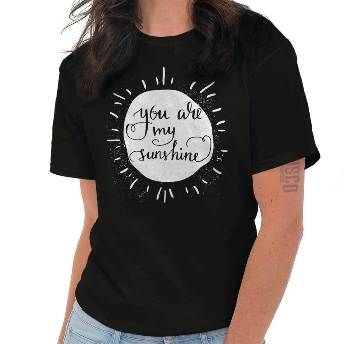 You Are My Sunshine Cute Love Couples Gift Womens Graphic Crewneck T Shirt Tee M