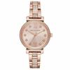 MK3882 Sofie Crystal Rose Dial Ladies Watch