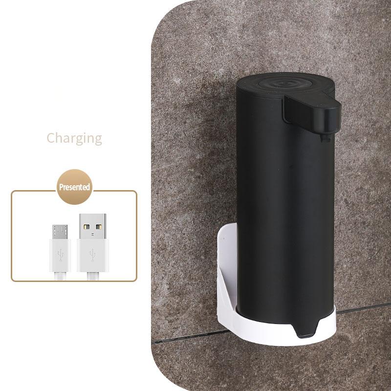 

Кухонные автоматические диспенсеры для жидкого мыла Бесконтактный индукционный сенсор Сталь Кухонная металлическая бутылка для лосьона Аксессуары для ванной комнаты чёрный